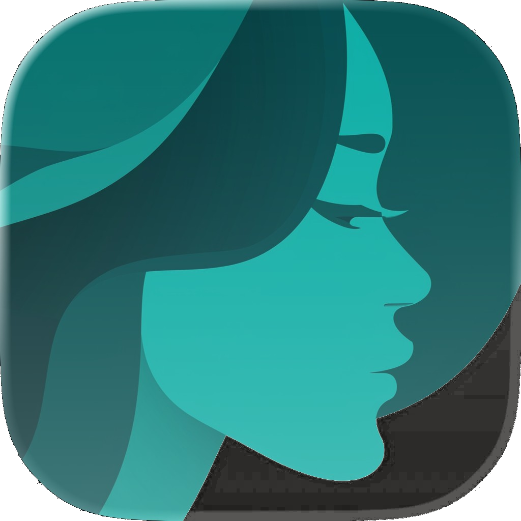 App-icoon van PMDD Tracker in de donkere versie